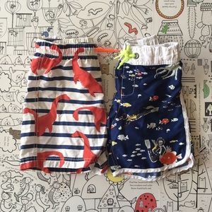 Mini Boden | swim trunks | 6/7